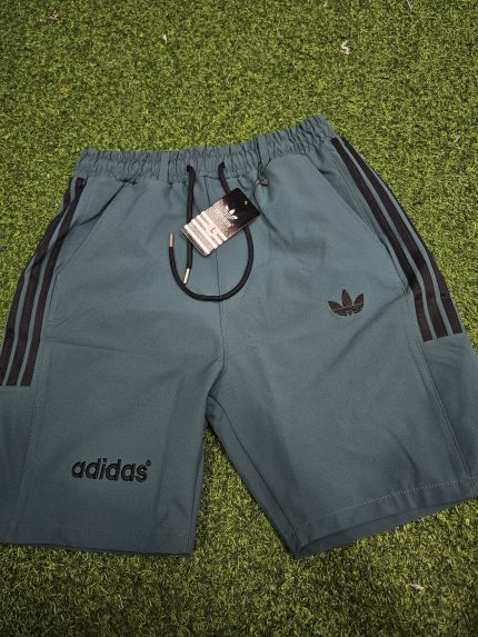 ADIDAS 3 STRIPE SHORTS (Petrol Green)