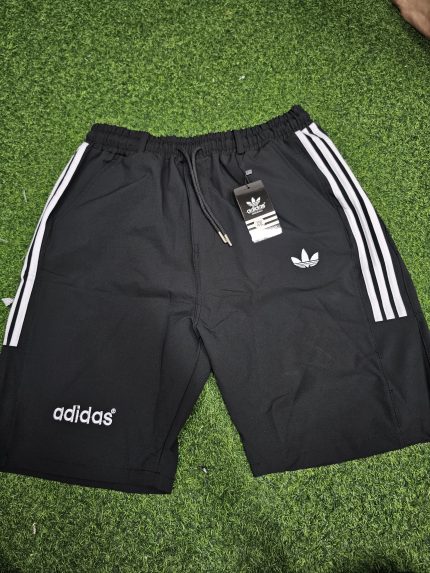 ADIDAS 3 STRIPE SHORTS( BLACK)