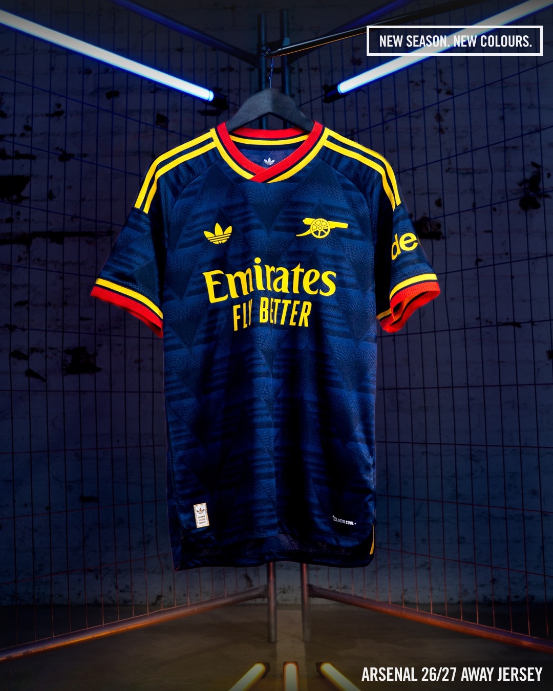 ARSENAL 25/26 AWAY KIT PLAYER VERSION