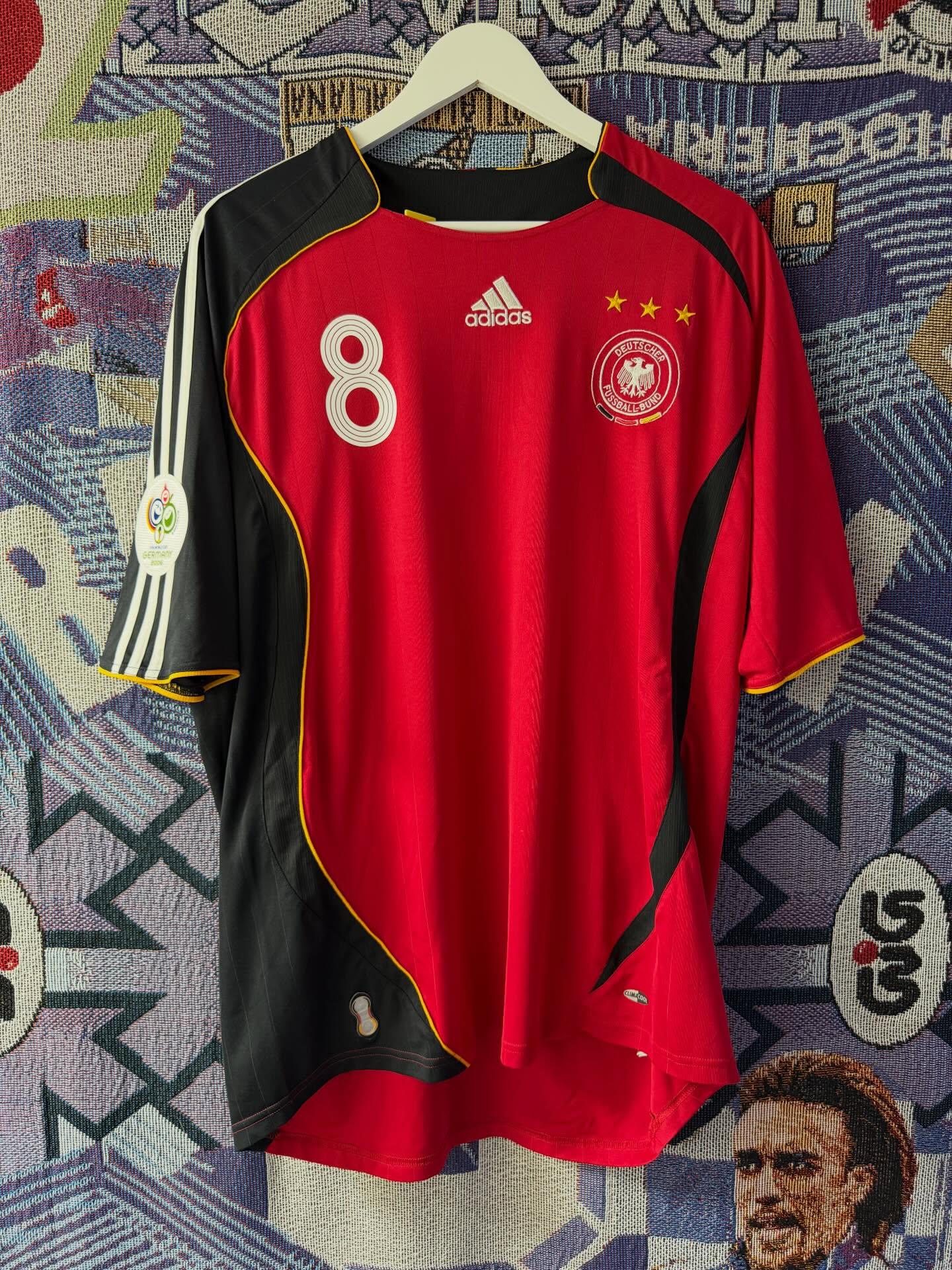 One shirt_ one era_ unforgettable emotions. ❤️⚽️_Germany_s 2006 away jersey represents a true turning point in German football. Worn during the 2006(